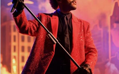 Givenchy viste a The Weeknd para el 55 ° espectáculo de medio tiempo del Super Bowl