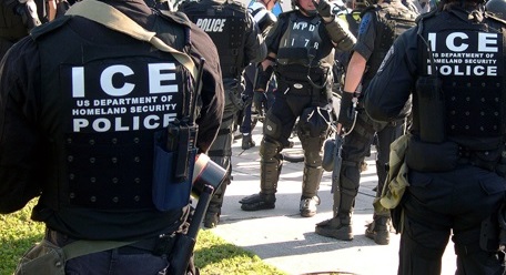 US Depratment of Homeland Security ICE Police Raids