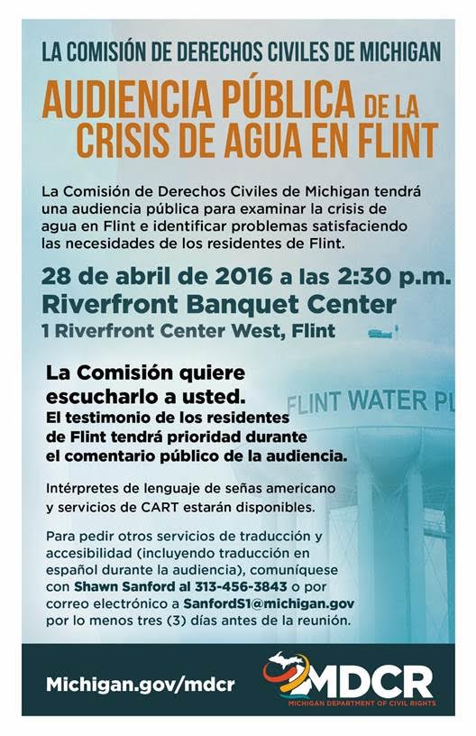 crisis de agua de Flint