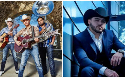 Gerardo Ortiz y Ariel Camacho y Los Plebes del Rancho Ganadores Durante la Entrega de Premios Billboard de la Música Latina