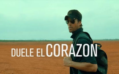 ENRIQUE IGLESIAS ESTRENA EL VIDEO MUSICAL DEL TEMA #1 “DUELE EL CORAZÓN” FT. WISIN