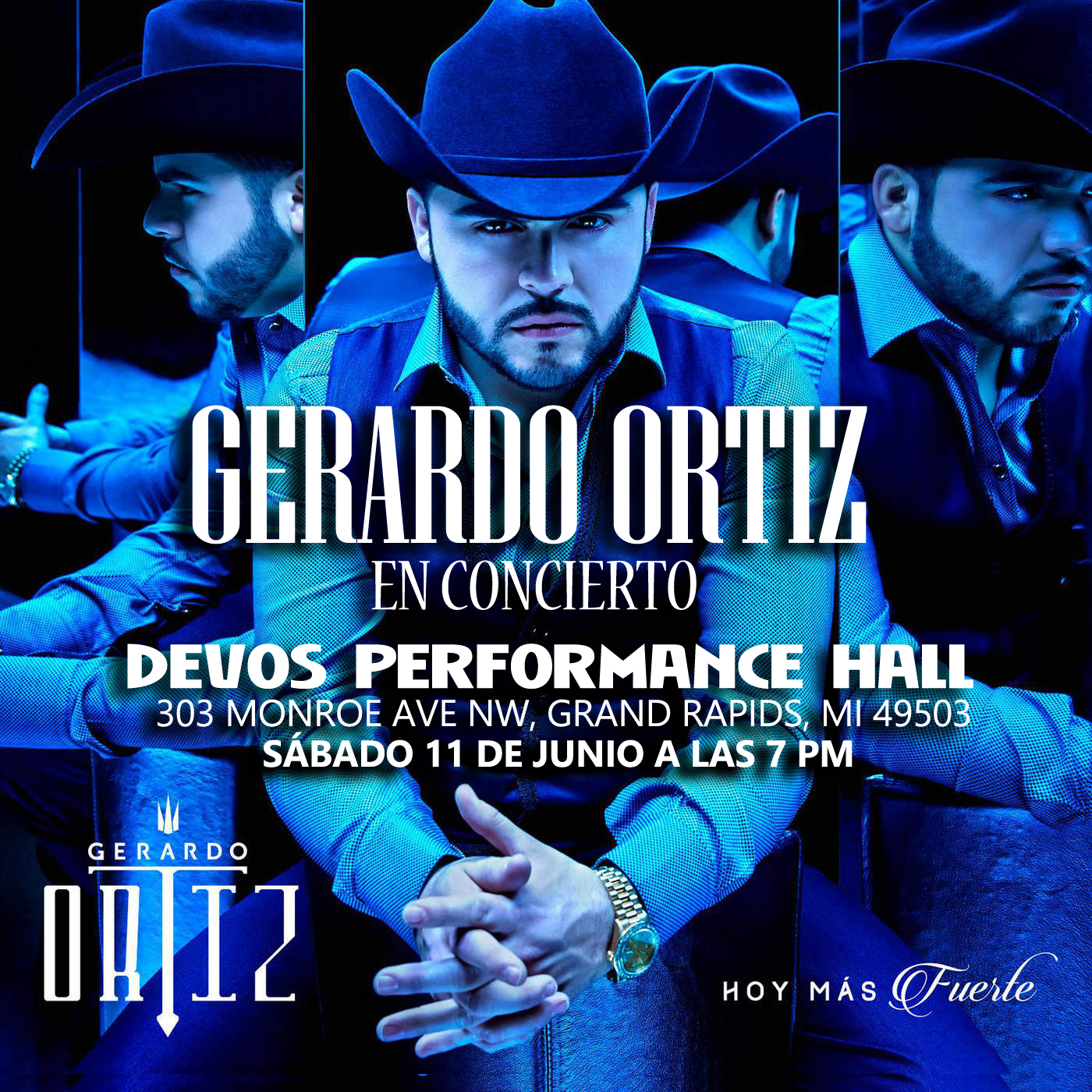 Gerardo Ortiz en Concierto DeVos Performance Hall