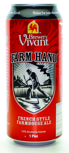 Farmhand Brewery Vivant Craft Beer