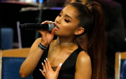 Ariana Grande ‘Shaking and Crying’ After Surprise Duet With Barbra Streisand (Watch)