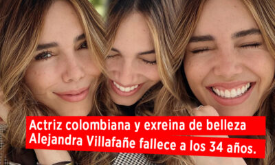 Alejandra Villafañe fallece a los 34 años.