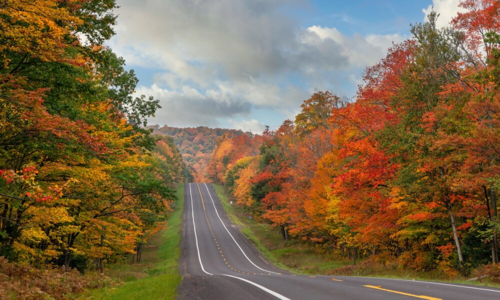 Michigan colores de otoño