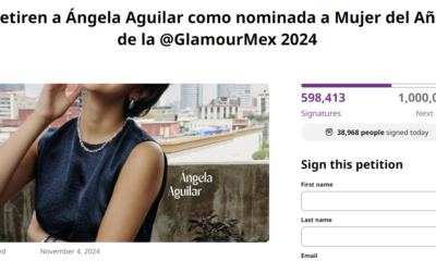 Mujer del Año de Ángela Aguilar rompe récord en Change.org